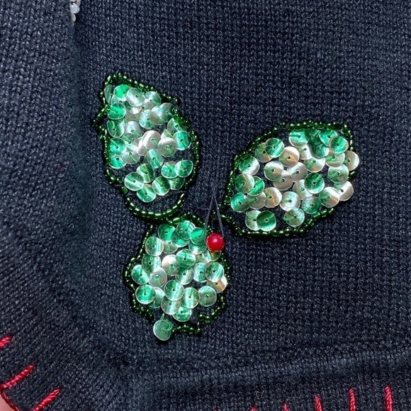 Vintage Ugly Christmas Sweater Vest - Picture 4 of 5